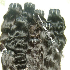 Cabello humano indio 100% rizado profundo, sin caída, sin enredos, sin procesar, venta al por mayor - Product Image 1