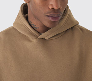 NOUVEAU sweats à capuche 100% coton de qualité supérieure pour hommes poids lourd 500GSM logo brodé personnalisé sweats à capuche respirants pour hommes - Product Image 4