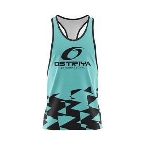 Camiseta sin mangas de poliéster y algodón personalizada, talla grande, ajuste muscular, secado rápido, transpirable, informal, para hombre, gimnasio, fitness - Product Image 1