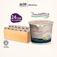 ALOR Easy Fingers Freeze-Dried Chicken Porridge 30g/Cup Quick Convenient 2-Minute Cook Time Instant Food Malaysia Origin 24