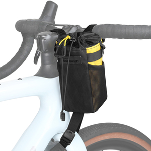 Bolsa para Manillar de Bicicleta Rhinowalk de 1 Litro, Serie Wilderness, Bolsa Térmica de Nailon para Refrigerios con Soporte para Botella y Portavasos - Product Image 1