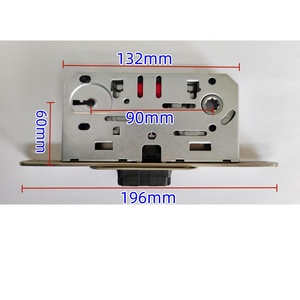 Corpo <span class=keywords><strong>Serratura</strong></span> a Mortasa Magnetica Standard Italiana Europea <span class=keywords><strong>AGB</strong></span> 35 50 60X90 per Porte in Legno - Product Image 3