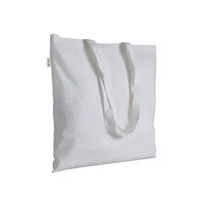 Borsa Shopper in Cotone Riciclato GRS Sostenibile, Borsa Promozionale per Consumatori Eco-consapevoli - Product Image 2