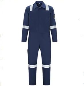 Custom Made Reflective Coveralls Industrial Workwear Uniforms Men Coverall for Work <b>Full</b> Cover <b>Body</b> Dress Workers Uniform - Product Image 3