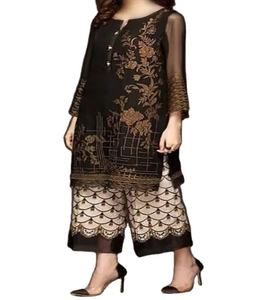 2023 OEM ชุด shalwar kameez_party shakistani shalwar kameez กับสีที่กำหนดเองสำหรับผู้หญิง ODM - Product Image 1