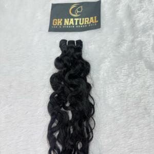 ผมเรสมี่ต่อผมชาวอินเดียแบบติดทนนานผมคนหยิกไม่ผ่านการทำสี - Product Image 4