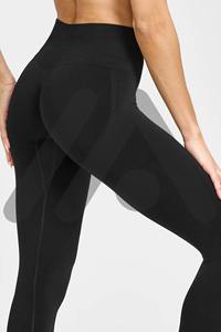 Mallas de compresión ligeras de alta calidad para mujer, mallas transpirables de cintura media para Yoga - Product Image 3