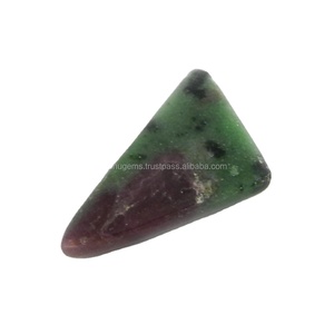 Zoisita-cabujones de rubí Natural, forma de lujo, 12x21mm, 7,75 Cts. Gema suelta - Product Image 1