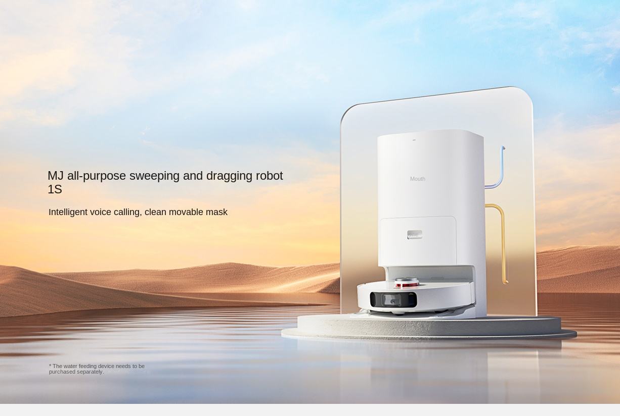 XIAOMI MIJIA Omni Robot Vacuum Mop 1S Cleaning Efficiency