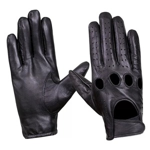 Guantes de Cuero PU de Moda Vintage para Hombre, Pantalla Táctil Completa, para Viajes al Aire Libre, Térmicos, Transpirables, Casuales, para Fiestas, Deportes, Invierno - Product Image 2