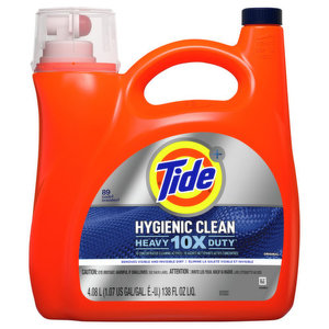 Vente en gros de détergent à lessive liquide Tide HE Turbo Clean pour laveuses à haut rendement avec technologie puissante d'élimination des taches - Product Image 1