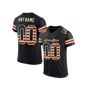 Camisetas de Fútbol Americano Unisex para Adultos, Diseño Personalizado, Transpirables, 100% Poliéster, Alta Calidad para Todos los Equipos, Temporada de Invierno - Product Image 1