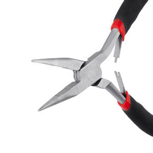 <b>Tape</b> in Hair Extension Pliers Hair Extension Tools Pliers Stainless Steel Bend Tip Pliers Hair Extensions Tools - Product Image 2