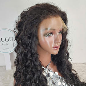 Wholesale Raw Virgin Vietnamese <b>Hair</b> Extensions Water Wave <b>Full</b> <b>Lace</b> HD <b>lace</b> <b>Wig</b> 26 inches Raw <b>Human</b> <b>Hair</b> Vendor - Product Image 6