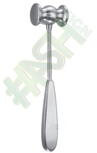 Martillo Óseo Collin (Lucae) de 250 Gramos y 8'' (20 cm), Instrumento Quirúrgico Ortopédico Profesional de Acero Inoxidable, Certificado CE - Product Image 4
