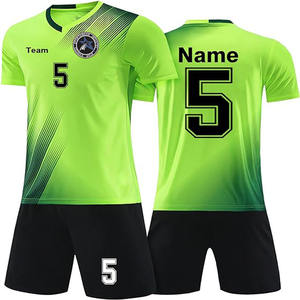 Ropa de fútbol personalizada de fábrica para hombre, de secado rápido uniforme de fútbol, ropa de fútbol para deportes, uniforme de fútbol de manga corta - Product Image 5