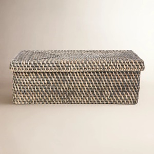 Cestas Rectangulares de Ratán Hechas a Mano, Cesta de Almacenamiento al por Mayor, Ecológicas, Hechas en Vietnam - Product Image 3