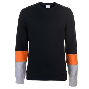 Sweat-shirt décontracté en coton à col rond pour homme, sweat-shirt d'hiver à logo personnalisé, bon marché, avec service OEM - Product Image 1