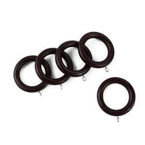 Excellent Quality Rustic Style Solid Wood <b>Curtain</b> Rings for Farmhouse and Modern Decor for Thick Drapes Available at Best Price - Product Image 3