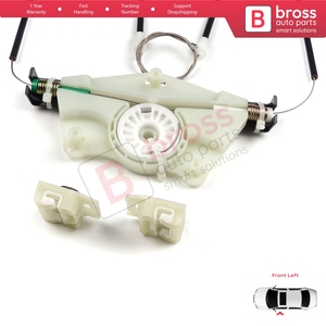 ชุดซ่อมมอเตอร์กระจกหน้าต่าง BP8582-1 ด้านหน้าซ้าย สำหรับ Fabia MK1 1999-2008 4/5 ประตู Praktik Van 6Y0837655 - Product Image 6