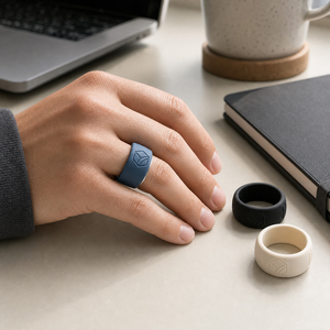 ปลอกแหวนอัจฉริยะแบบกำหนดเองได้ ใช้ร่วมกับ Samsung Galaxy Ring รองรับโปรแกรมโลโก้แบรนด์ส่วนตัว คละสี 4 ชิ้น - Product Image 3
