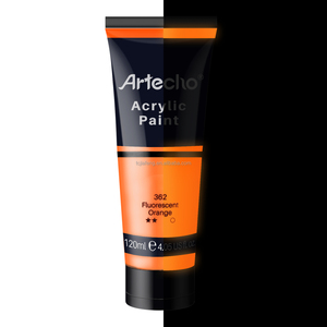 Artecho 4oz/120ml <span class=keywords><strong>Pintura</strong></span> líquida de alta calidad que brilla <span class=keywords><strong>en</strong></span> la oscuridad vertiendo <span class=keywords><strong>pintura</strong></span> de arte acrílico para suministros de arte - Product Image 2