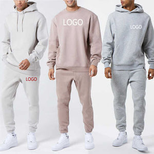 Nouveaux survêtements Logo personnalisé 100% coton Tech polaire avec survêtement de jogging latéral Tech polaire hiver Streetwear survêtement pour hommes - Product Image 6