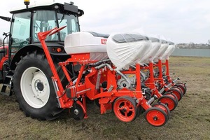 เครื่องหว่านเมล็ดข้าวโพดแบบ4แถวสว่านทางการเกษตรสำหรับรถแทรกเตอร์กำหนดขนาดได้เอง - Product Image 6