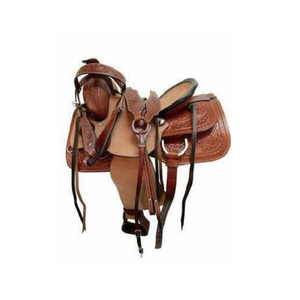 Selle de cheval anglaise durable, fabriquée en cuir véritable, offrant une conduite fluide et équilibrée - Product Image 3