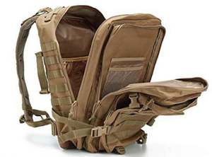 กระเป๋าเป้สะพายหลัง Molle ใส่สบายพร้อมกระเป๋ากันน้ำอเนกประสงค์วัสดุโพลีเอสเตอร์สำหรับการเดินทางกลางแจ้ง - Product Image 5