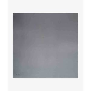 ผ้าพันคอไหมสี่เหลี่ยมสีเทา-สีพื้นเรียบ - Product Image 2