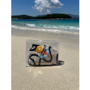 กระเป๋าซิปกันน้ำแบบกำหนดเองเคลือบ PVC สำหรับจัดเก็บเครื่องสำอางสำหรับเดินทาง พร้อมด้านข้างเสริมความแข็งแรงสำหรับใส่ของใช้ส่วนตัว - Product Image 3