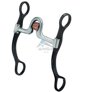 Bocado Profesional Weaver de 5 Pulgadas de Acero Inoxidable de Alta Calidad para Entrenamiento de Caballos ANSA IMPEX AI - Bocados para Montar a Caballo - Product Image 4