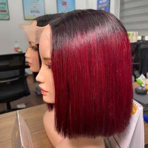 Peluca con cierre de encaje para extensiones de pelo vietnamita, superventa, precio al por mayor, sin desprendimiento de muchos colores - Product Image 6