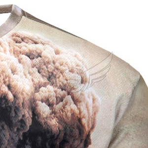 Camiseta de sublimación ajustada de poliéster personalizada Camisetas de sublimación de poliéster de algodón - Product Image 4