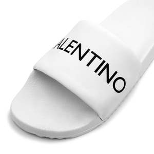 Claquettes blanches avec inscription logo Valentino - Product Image 5