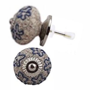 Vente chaude Industrielle Gravé En Détresse Céramique Boutons Porte Tiroir Poignées pour Cuisine Commode Chambre En Plein Air Villa-pour Hôtels - Product Image 2