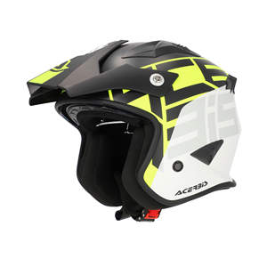 Casco Abatible Acerbis ARIA SPORT JET para Carreras, Talla XL, Cierre Rápido, para Motocicletas y Conducción, Material PC y ABS - Product Image 1