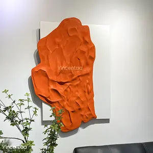 Vincentaa定制室内酒店客厅3D墙面艺术装饰画现代艺术新设计