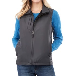 Gilet matelassé équestre personnalisé en toile souple imperméable respirant coupe-vent réversible écologique pour l'équitation - Product Image 2