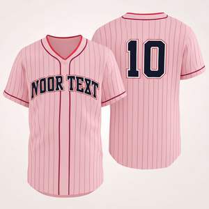 Custom Sublimation Breathable Baseball Jersey Set Plus Size for Children - Product Image 6