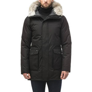 Nouveau style, parka longue et chaude d'hiver, vestes rembourrées, taille ajustable, vestes parka pour adultes, hommes - Product Image 1
