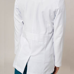 เสื้อกาวน์แพทย์แบบยูนิเซ็กซ์ แขนยาว ผ้าถัก 100% คอตตอน ระบายอากาศได้ดี สวมใส่สบาย - Product Image 6