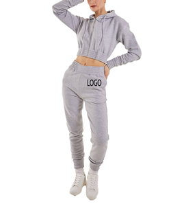 กางเกงวอร์มผ้าฝ้ายยั่งยืนสำหรับผู้หญิง สไตล์ฮิปฮอป สตรีทแวร์ ซับในขนแกะ เอวยางยืดปานกลาง ทรงขาบาน สำหรับฤดูใบไม้ร่วงและฤดูหนาว - Product Image 1