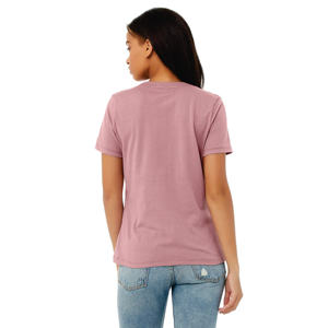 Camiseta Personalizable para Mujer, Lisa, de Manga Corta, Informal, para Promociones y Marca, Directo de Fábrica, Camisetas de Algodón para Mujer - Product Image 4