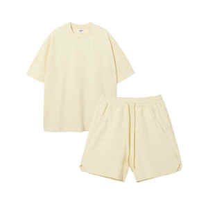 Ropa deportiva fina de secado rápido para hombre, conjunto de verano para hombre con camiseta de manga corta y pantalones cortos deportivos, conjuntos para hombre - Product Image 6