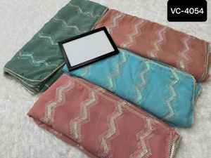 High Quality Wedding Wear Heavy Phantom Silk Readymade Saree Blouse With Beautiful Zari Sequence Work with Wholesaler Price - Product Image 3