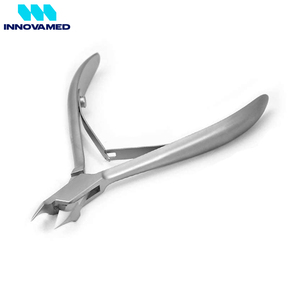 Podiatry Kit 5 Piece Set Stainless Steel Pedicure Foot Care Tools Toenail Nippers File and Probe Podiatry Instruments - Product Image 5