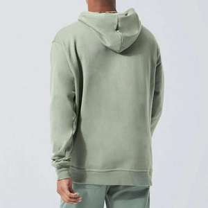 เสื้อฮู้ดดี้ผ้าฝ้าย 100% หนัก 400 กรัม สำหรับฤดูใบไม้ร่วง ลายตัวอักษร ทรงโอเวอร์ไซส์ ซับใน  เสื้อสเวตเชิ้ตสั่งทำพิเศษ - Product Image 3