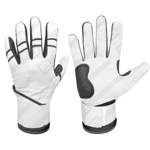 Gants de frappe de baseball Softball en cuir personnalisés à manchettes longues pour adultes Design léger et durable de couleur et de taille personnalisées - Product Image 1